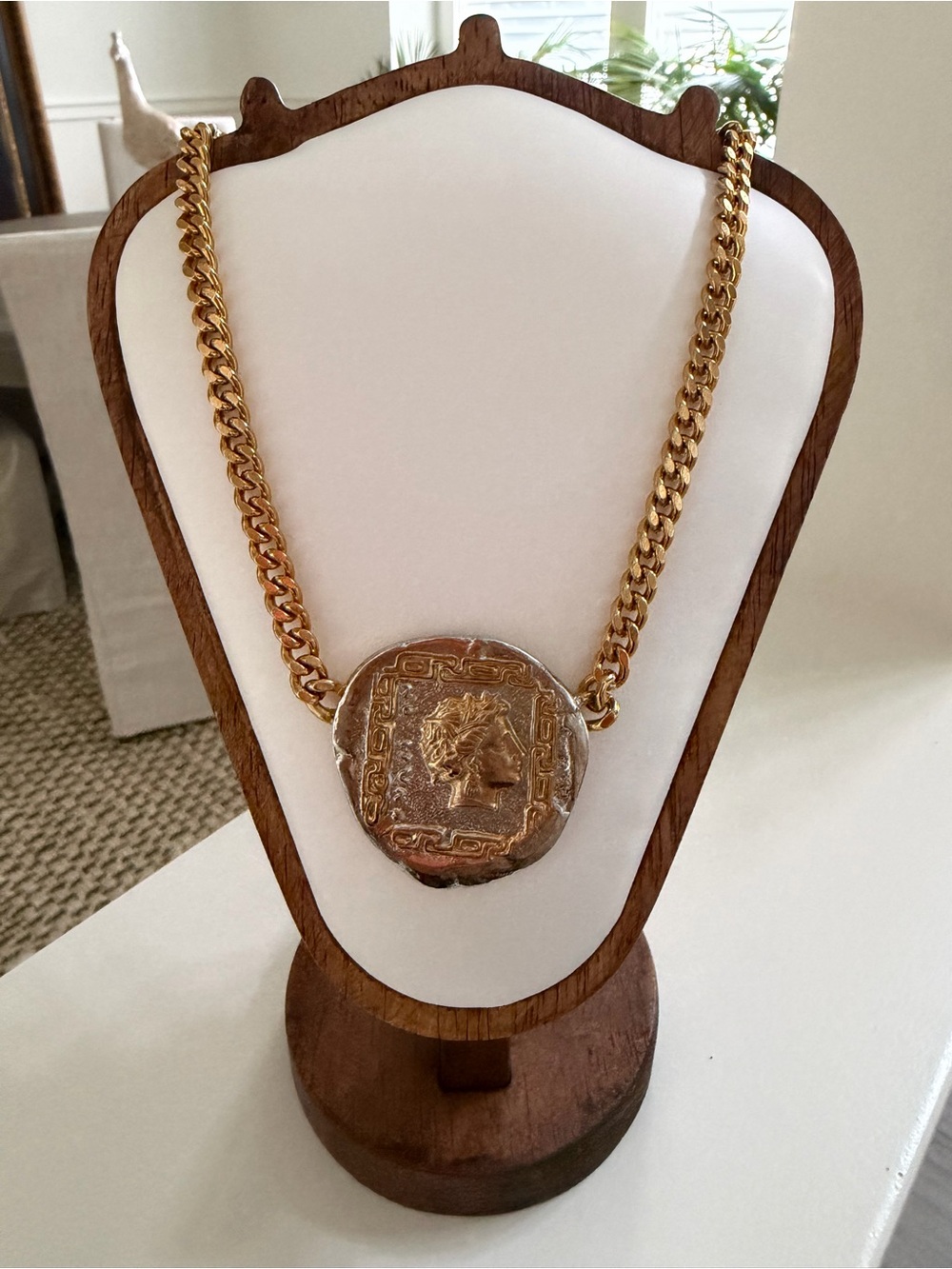 NWOT - Boho Gal Roman Coin Necklace, One of One!